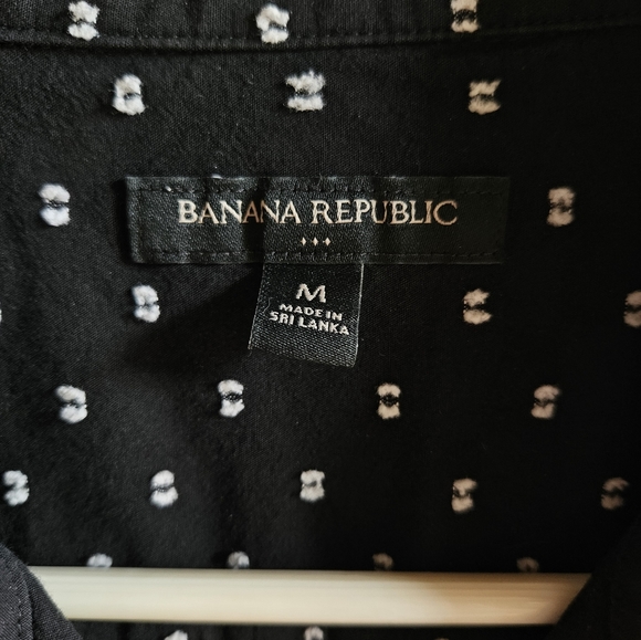 Banana Republic Dobby Untucked Classic Shirt in Women's M - Picture 8 of 13